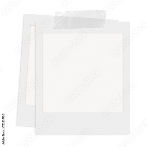 White photo frame
