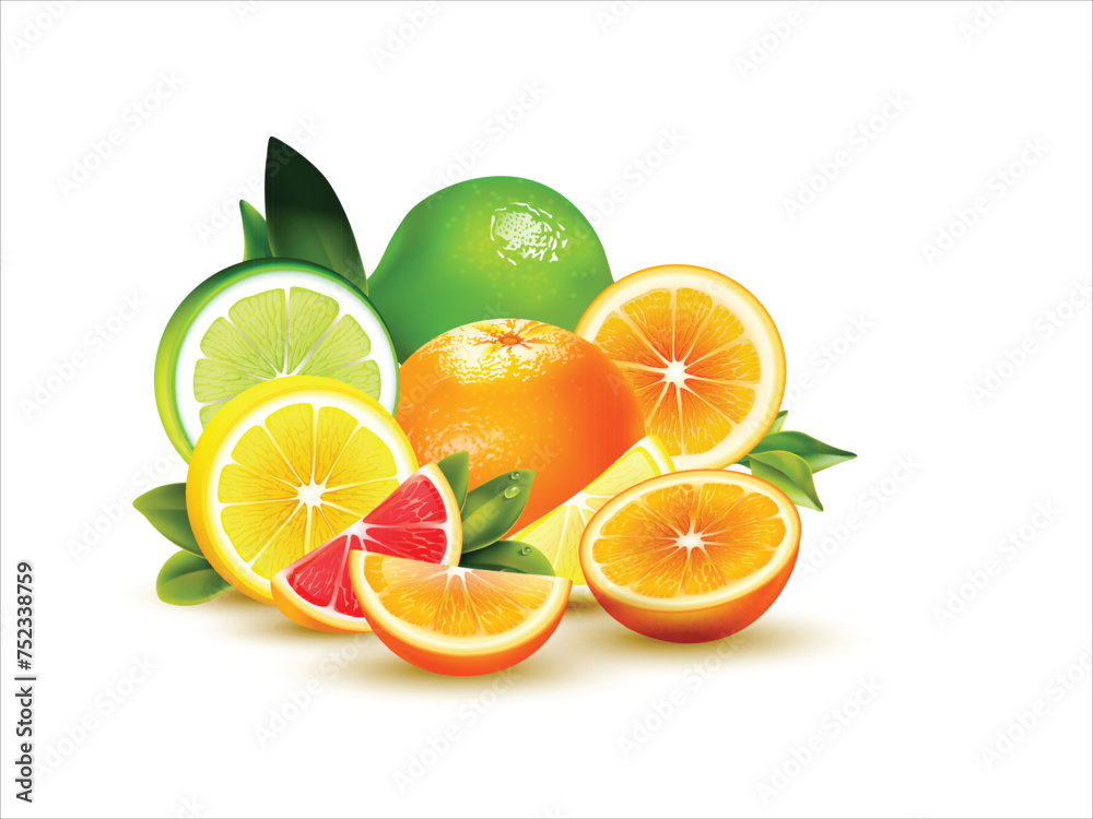 Fruit juice vector design 