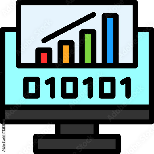 Byte Rise Icon
