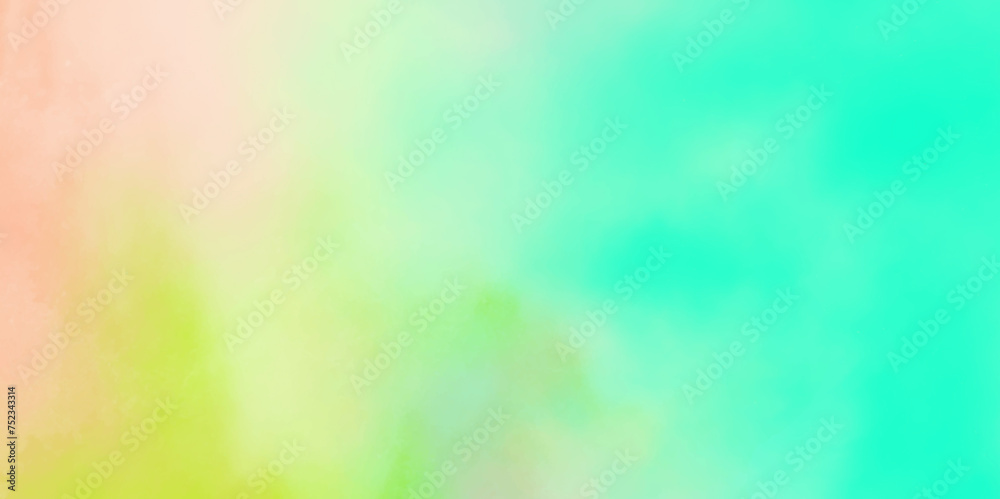 Abstract colorful background. Colorful watercolor background. Green blue and pink background texture