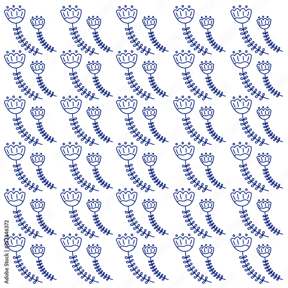 Spring Summer Natural Design Pattern Texture Background Vector