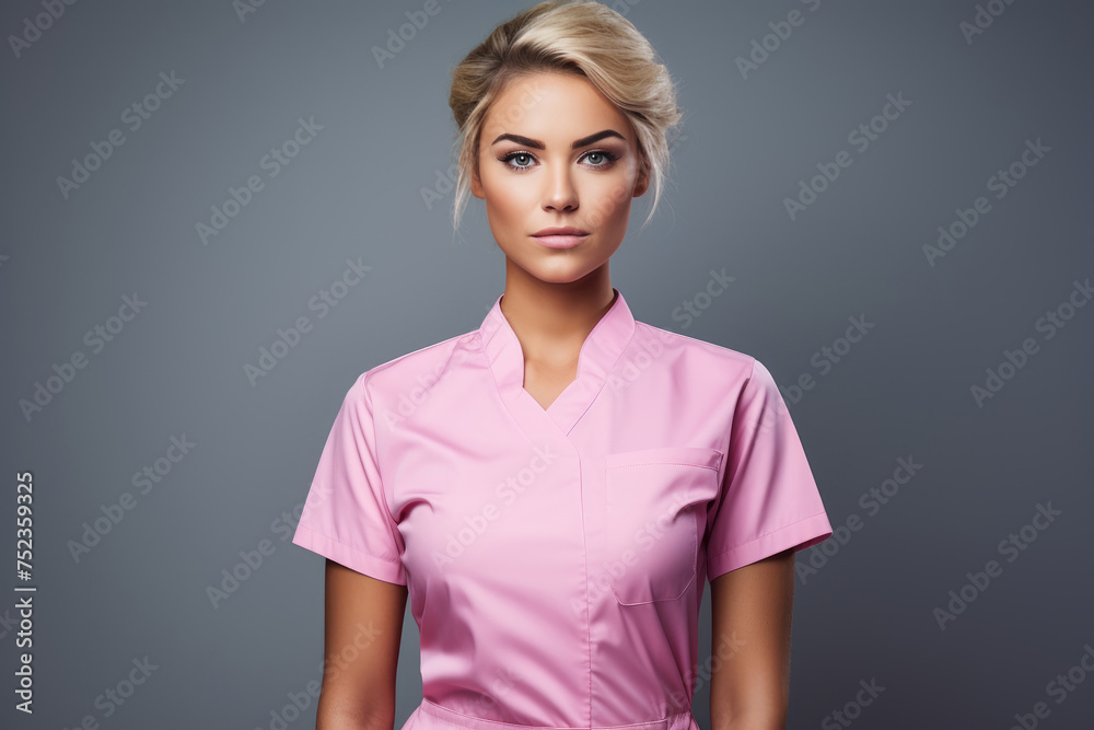 Portrait of a professional young nurse Portrait of a professional young nurse