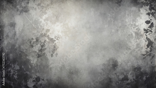grunge abstract old paper backdrop featuring layered translucency, adorned in a harmonious mix of white and silver hues.