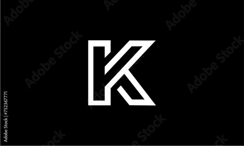 K logo design photo