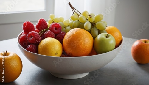 Summer Delight  Vibrant Fruit Bowl