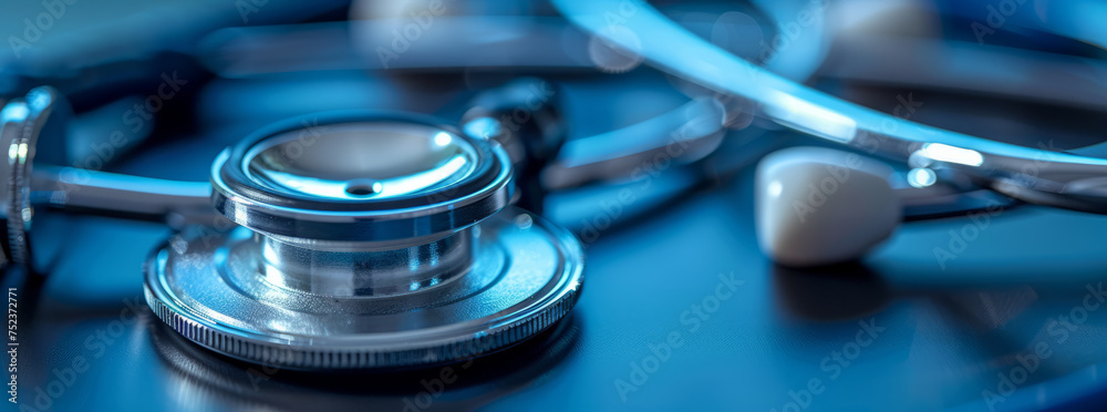 professional website about stethoscopes. Ui, ux, ui/ux, dark blue, gray, light blue,generative ai professional website about stethoscopes. Ui, ux, ui/ux, dark blue, gray, light blue,generative ai