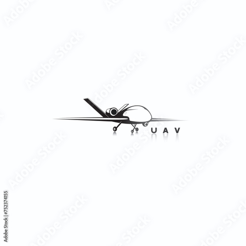 
  Flying camera, transportation gadget, robot dron Isolated vector icon. Flat illustration
