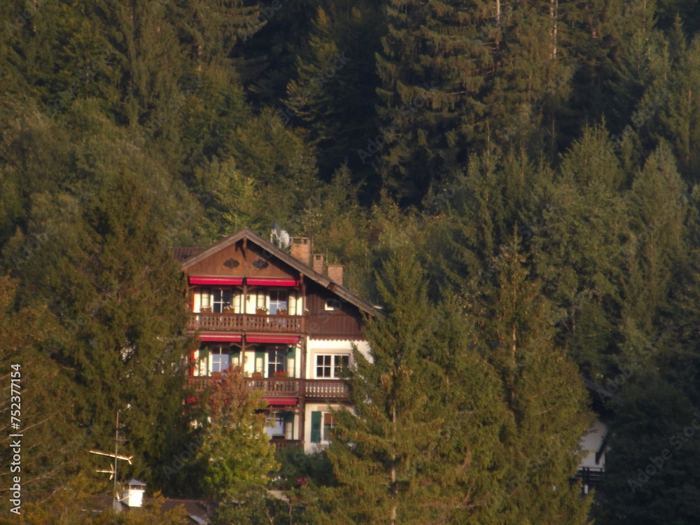 House on the hill in Germany House on the hill in Germany