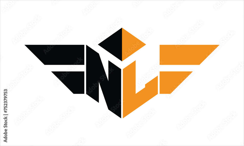 NL initial letter falcon icon gaming logo design vector template. batman logo, sports logo, monogram, polygon, war game, symbol, playing logo, abstract, fighting, typography, icon, minimal, wings logo NL initial letter falcon icon gaming logo design vector template. batman logo, sports logo, monogram, polygon, war game, symbol, playing logo, abstract, fighting, typography, icon, minimal, wings logo