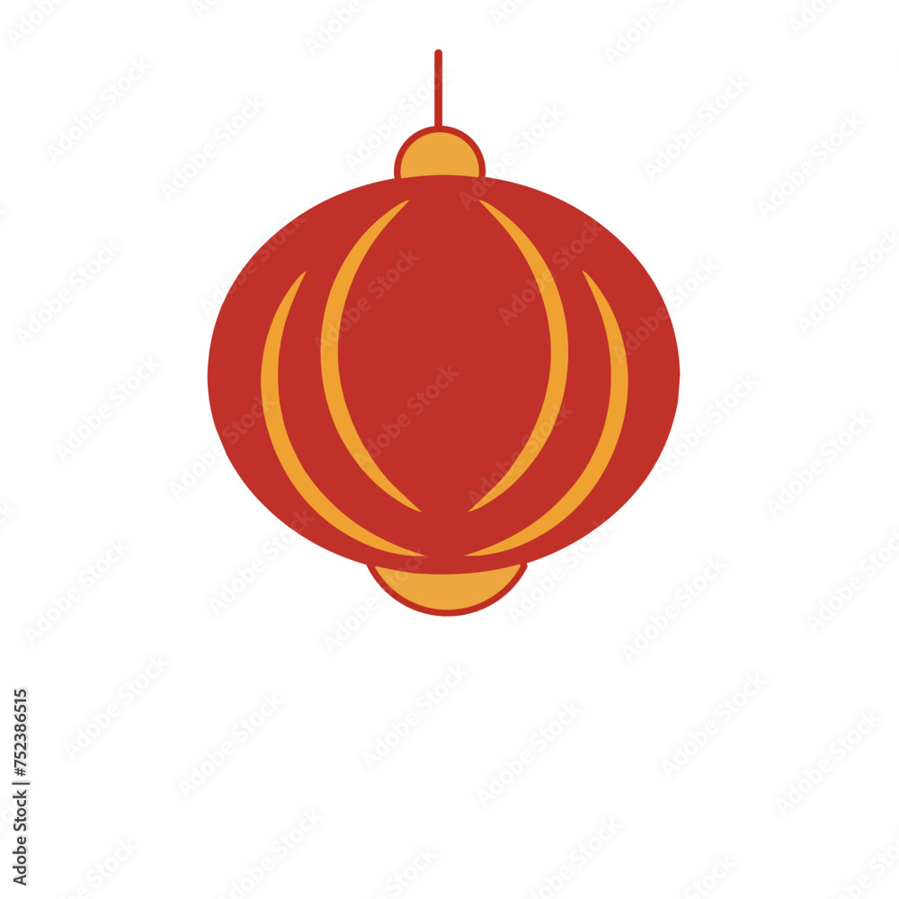 Obraz premium Chinese Lantern Vector