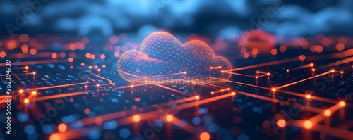 Seamless connectivity across continents through cloud networking technology. Concept Cloud Networking, Seamless Connectivity, Global Communication, Intercontinental Data Transfer