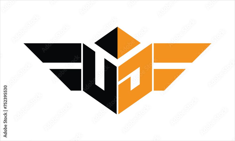 UD initial letter falcon icon gaming logo design vector template. batman logo, sports logo, monogram, polygon, war game, symbol, playing logo, abstract, fighting, typography, icon, minimal, wings logo UD initial letter falcon icon gaming logo design vector template. batman logo, sports logo, monogram, polygon, war game, symbol, playing logo, abstract, fighting, typography, icon, minimal, wings logo