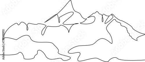 mountain nature mountains