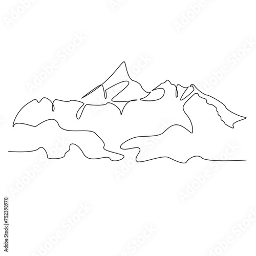 mountain nature mountains