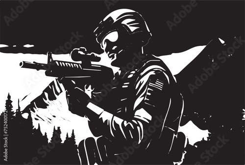 Military vector , Army background, soldiers grunge
