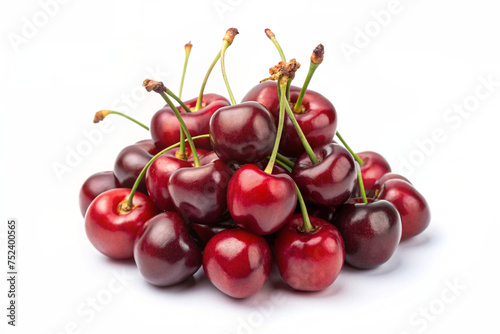 cherries cherries isolated on white