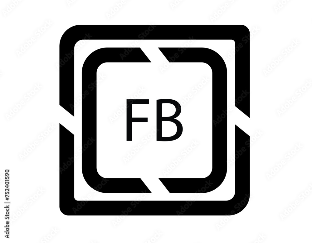 FB logo design template vector. FB Business abstract connection vector logo. FB icon circle logotype
FB logo design template vector. FB Business abstract connection vector logo. FB icon circle logotype