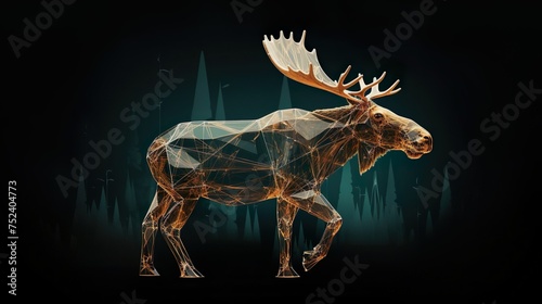 Low Poly Moose