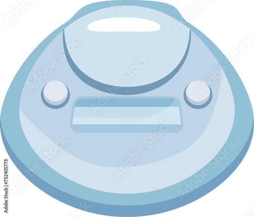 Stereo hifi device icon cartoon vector. Speakers system. Power electronic music