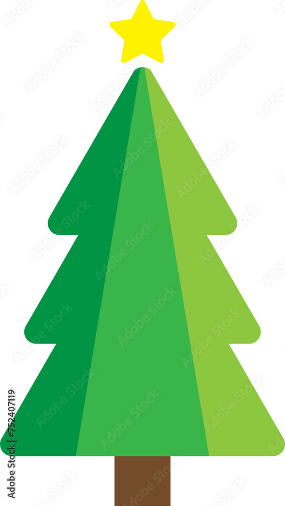 Obraz premium Christmas Tree Vector