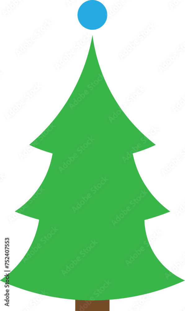 Fototapeta premium Christmas Tree Vector