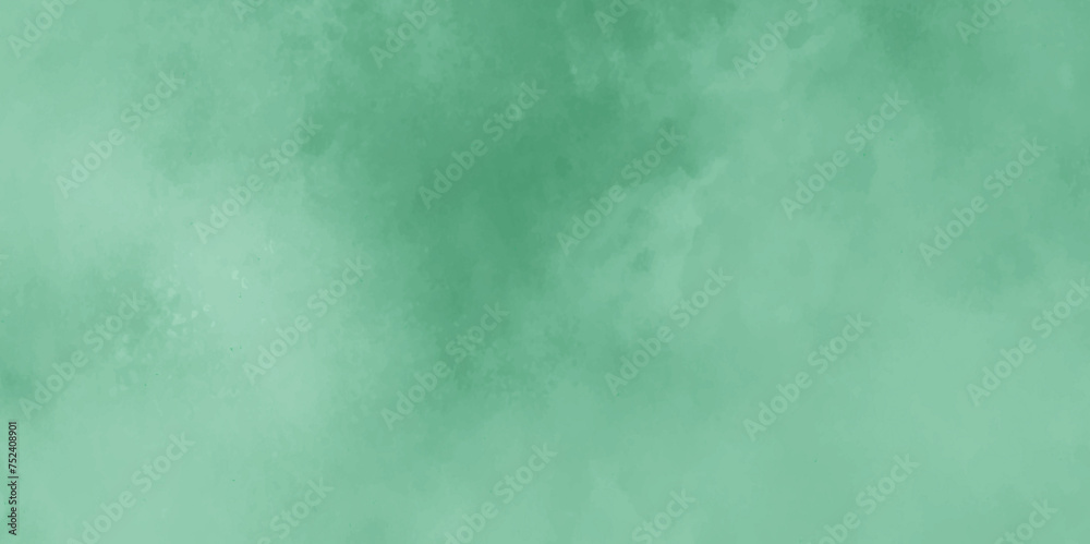 stunning abstract painting background texture with light slate and green colors. Watercolor painting on canvas with sky gradient indigo faded texture background banner design.