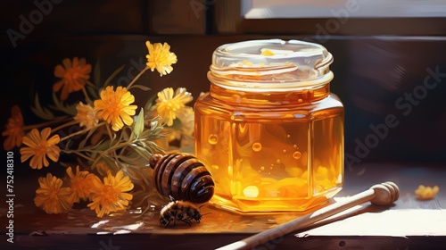 jar of honey