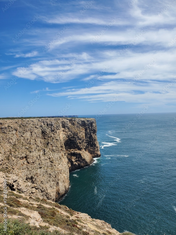 Cliffs and ocean