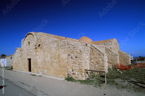 Church of S.Giovanni di Sinis, near Tharros. Cabras, Oristano. Sardinia. Italy. photo