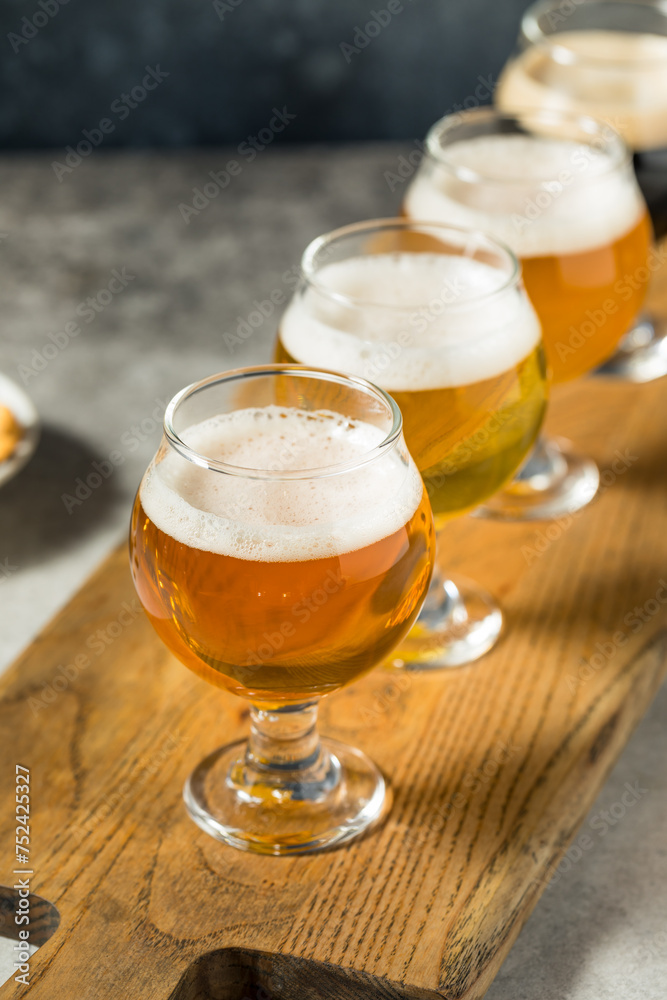 Boozy Cold Refreshing Craft Beer Flight Boozy Cold Refreshing Craft Beer Flight