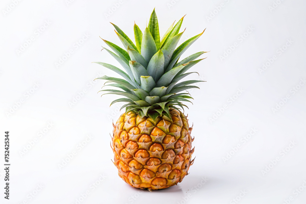pineapple isolated on white background pineapple isolated on white background