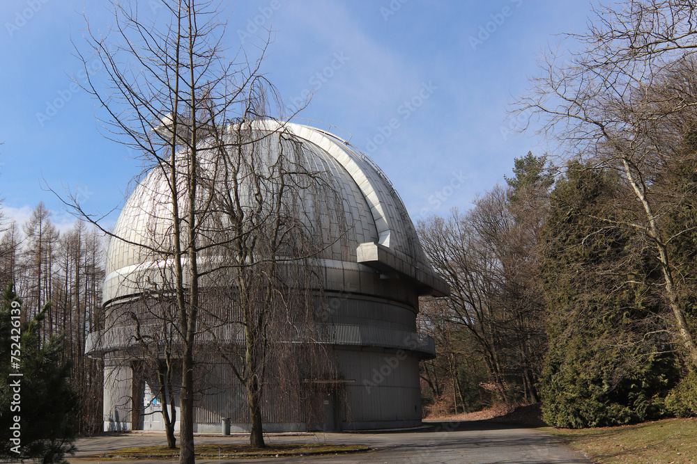 Fototapeta premium Cupola of the Ondrejov Observatory