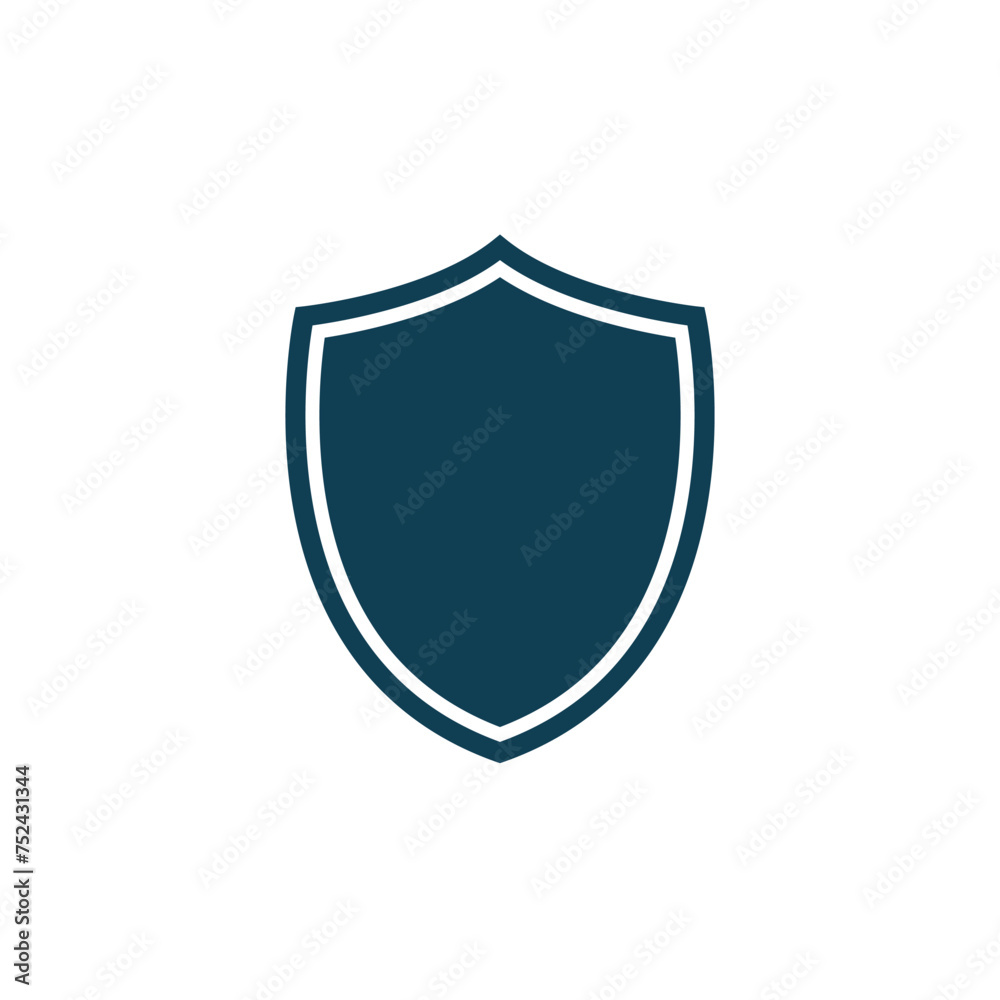 Shield logo design template vector style Shield logo design template vector style