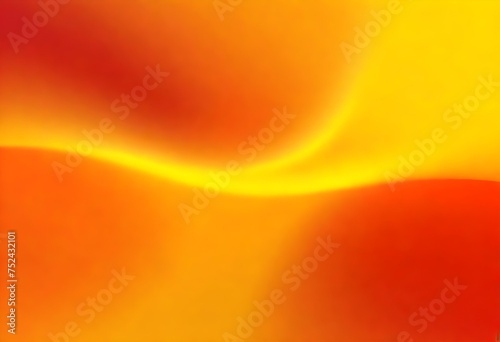 Red, Yellow, Soft Pastel Color Gradient. Holographic Blurred Abstract Background.