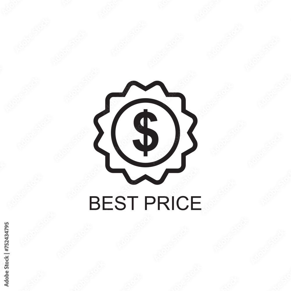 best price icon , marketing icon