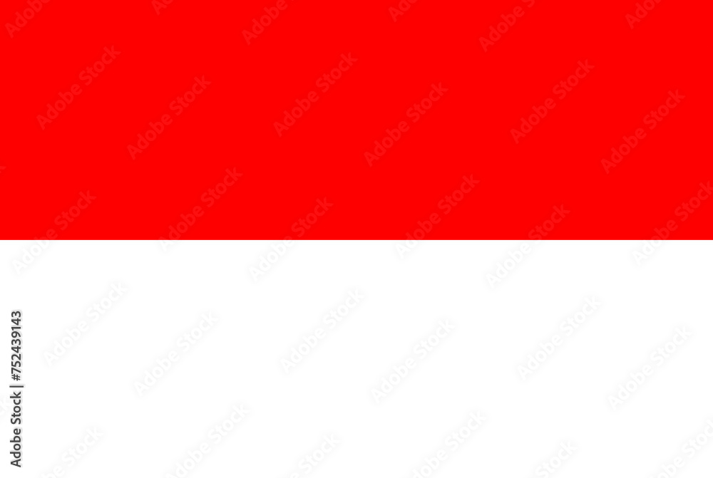 flag of indonesia country asia continent - obrazy, fototapety, plakaty 