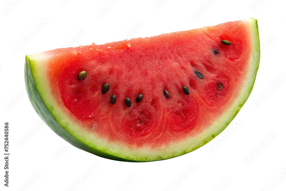 Sliced watermelon isolated on white Sliced watermelon isolated on white