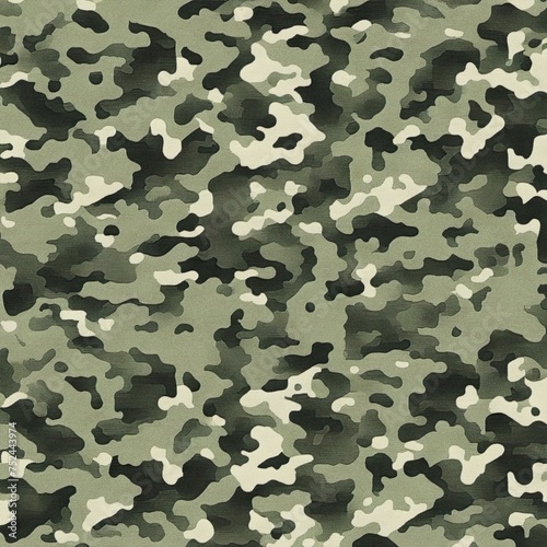 Camouflage Digital Pixel Pattern Textile Background Multicam Woodland