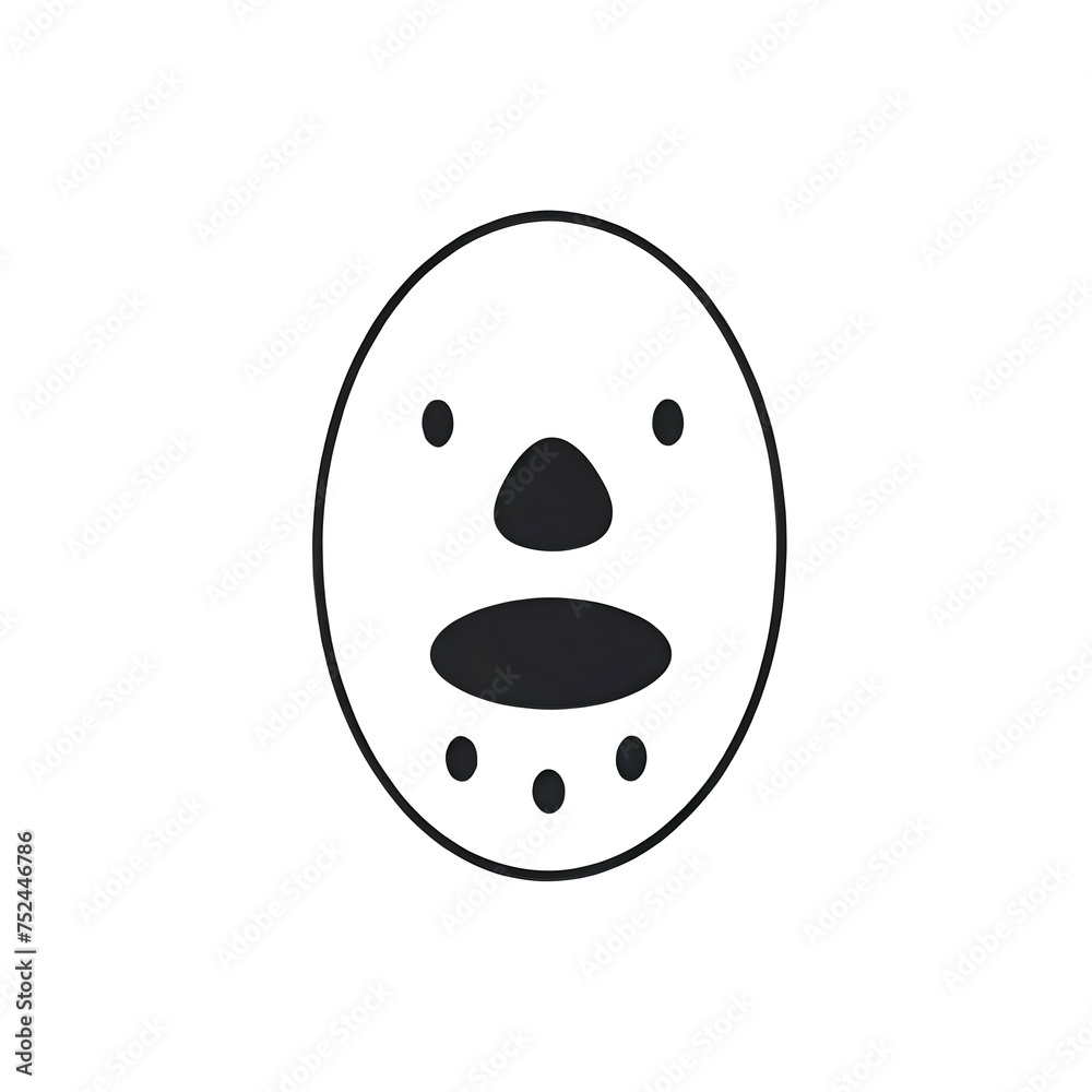 Fototapeta premium 아이콘 미소 낮 스마일리