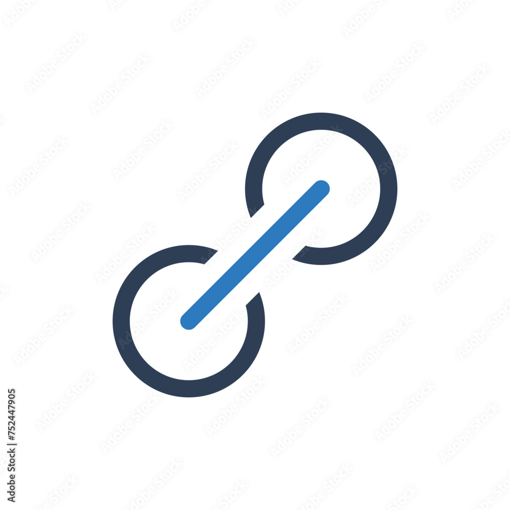 Share Icon vector Link Sign line icon isolated on white background Share Icon vector Link Sign line icon isolated on white background