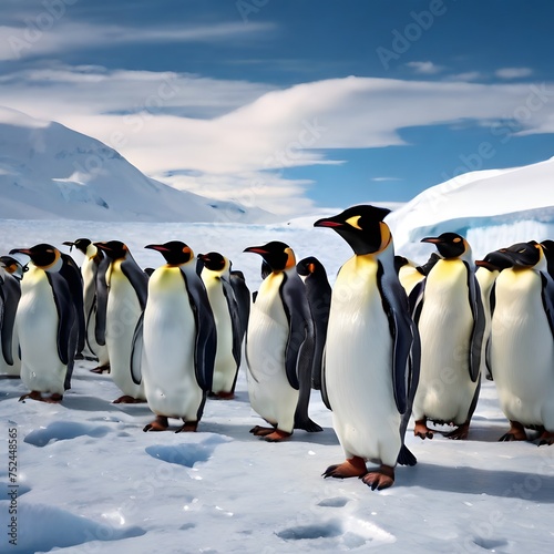 penguins in polar regions