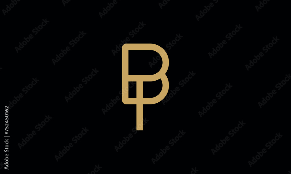 BP, PB, B, P, Abstract Letters Logo Monogram BP, PB, B, P, Abstract Letters Logo Monogram