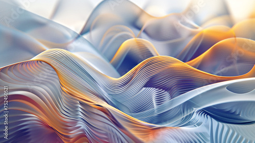 abstract random dynamic wavy lines background.