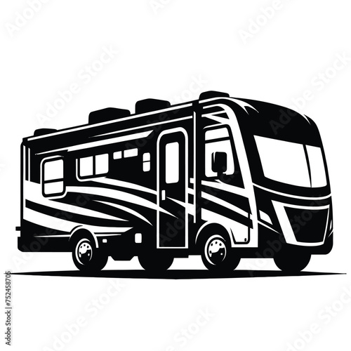 Modern RV Silhouette