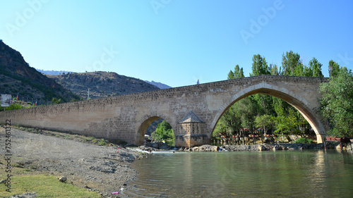 Haburman Bridge, located in Cermik, Turkey, was built during the Seljuk period.