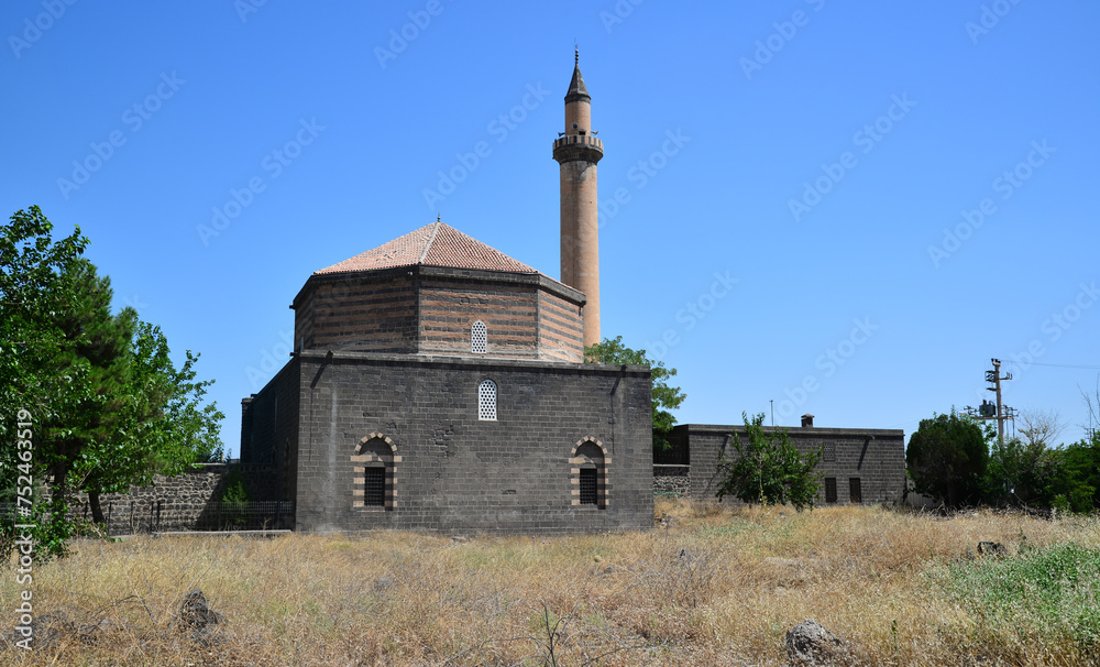 Hadim Ali Pasha Mosque, located in Diyarbakir, Turkey, was built in 1537.