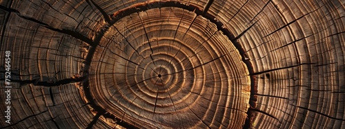 Close-up of tree rings, showcasing nature's patterns and the beauty of age.