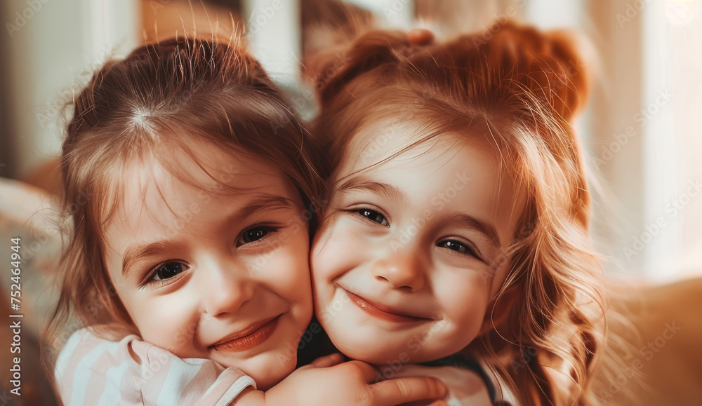 the children hugged each other
the children hugged each other