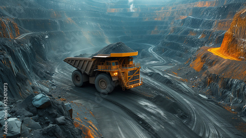 Coal miners navigate tunnels and shafts, work essential for fueling energy production