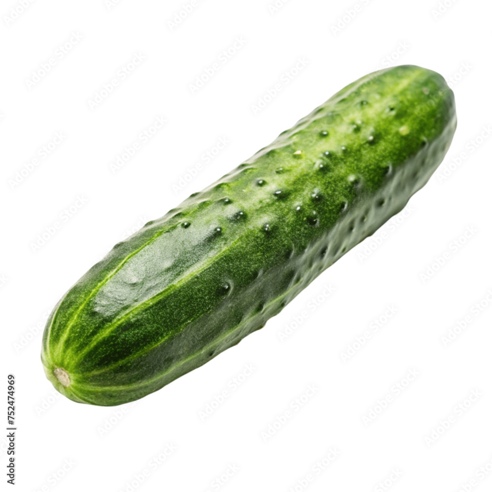 Fresh cucumber isolated on Transparent background. Fresh cucumber isolated on Transparent background.